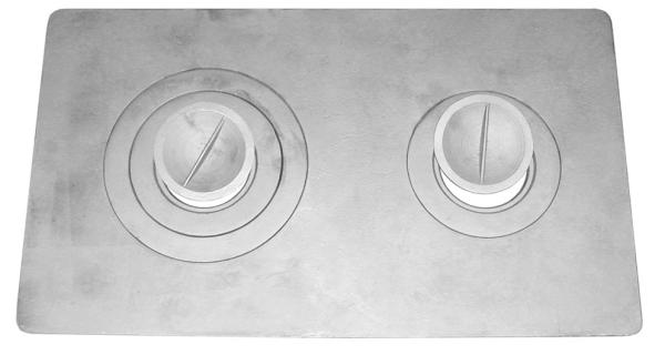 Плита 2х-конфорочная П2-3 (Б) 710х410мм