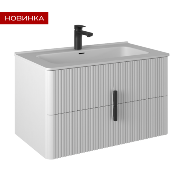 Тумба Briz Бьянко т18-80 под раковину Prato bathlife 80