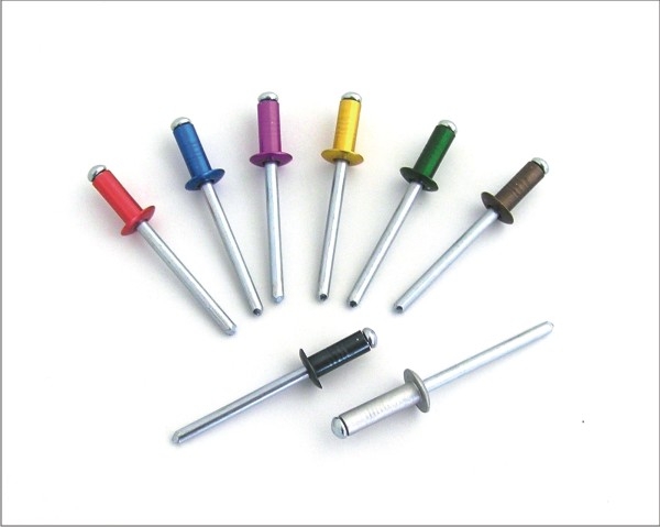 Заклепка вытяжная 4,8 х 10, RAL3005 Красное вино