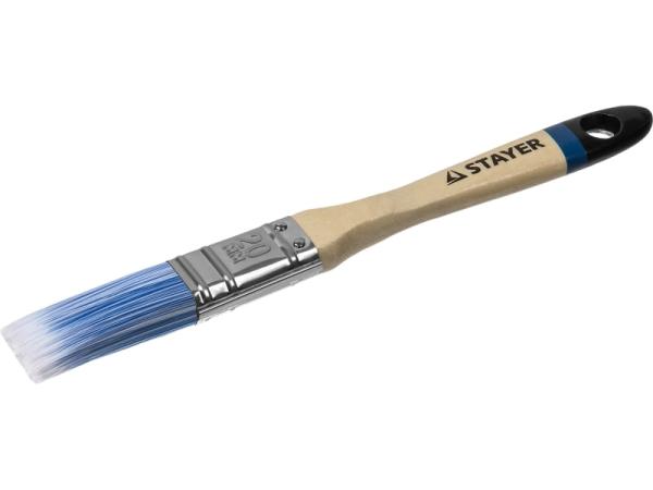 Кисть 20мм, искусствен. щетина, дер. ручка "Aqua.Euro" (арт.01062-020) Stayer