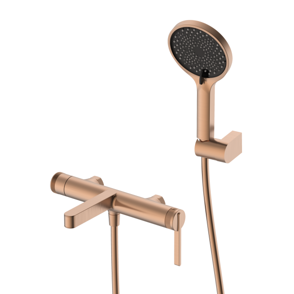 Смеситель для ванны DQ Bonn DA1703233 розовое золото