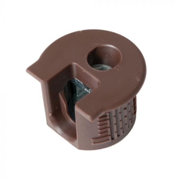 Эксцентриковая стяжка Rafix 20, 19 мм, коричневая, Hafele, 263.14.105