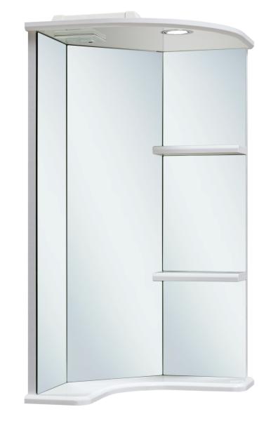 Шкаф зеркальный угловой Runo Браво 40, 00000000949