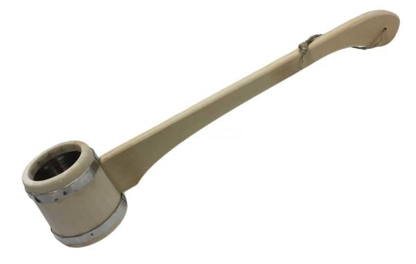 Черпачок бондарный 0,25 л с нерж. вставкой длинная ручка (ЧД-025)