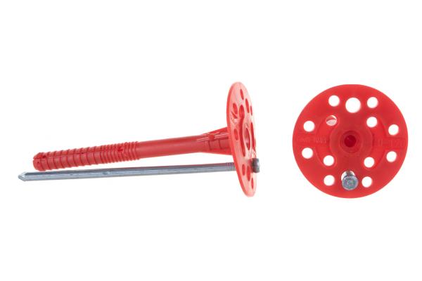 Дюбель для изоляции 10/120 с металлическим гвоздем, Tech-Krep