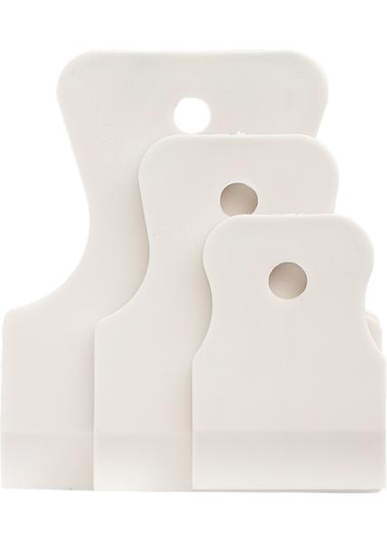 Набор шпателей 40-60-80 мм. белая резина, 3 шт. (858275) MATRIX