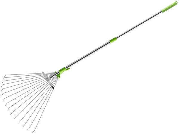 Грабли веерные раздвижные, телескопические (0231-6)  (ЦИ)