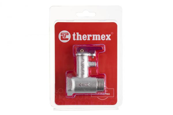 Клапан предохранительный THERMEX 1/2", 7 бар, с ручкой