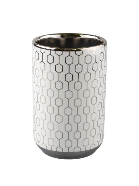 Стаканчик АкваЛиния Дебби белый CE3034AA-TB