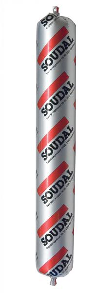 Клей-герметик полиуретановый Soudaflex 40 FC, серый, 600 мл, Soudal