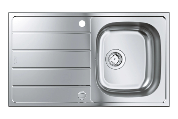 Мойка нерж.врез. K200U  86*50 1 чаша Grohe 31552SD1+смеситель для мойки BauEdge 31 367 001 (31562SD0)