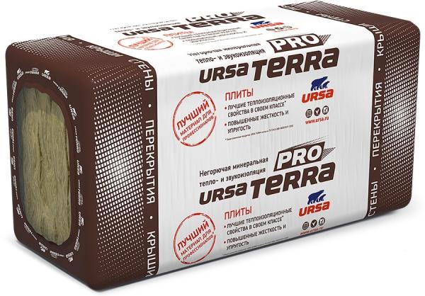 Утеплитель Урса Terra 34 PN PRO (10)-1000-610-50 (6,1м2; 0,305 м3)