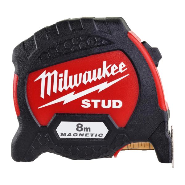 Рулетка магнитная 8 м х 33 мм PREMIUM STUD GEN II, Milwaukee