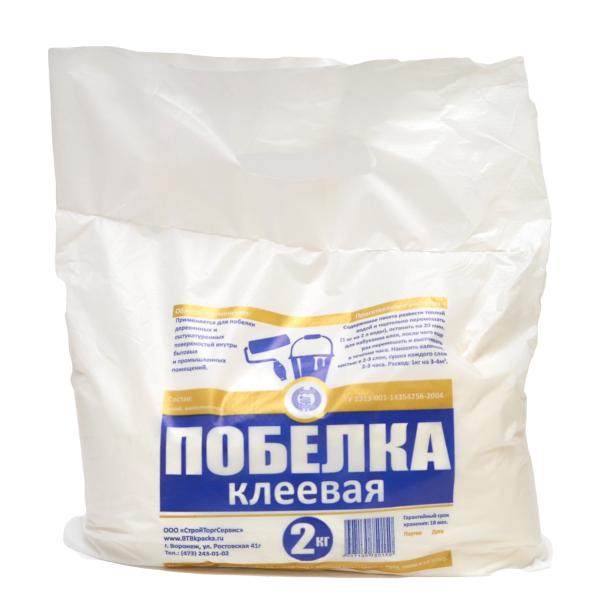 Побелка клеевая, 2кг ВТВ