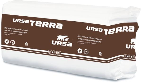 Плиты Урса TERRA 37 PN Стены и Крыши (5) 1200-610-100 (3,66 м2; 0,366 м3)