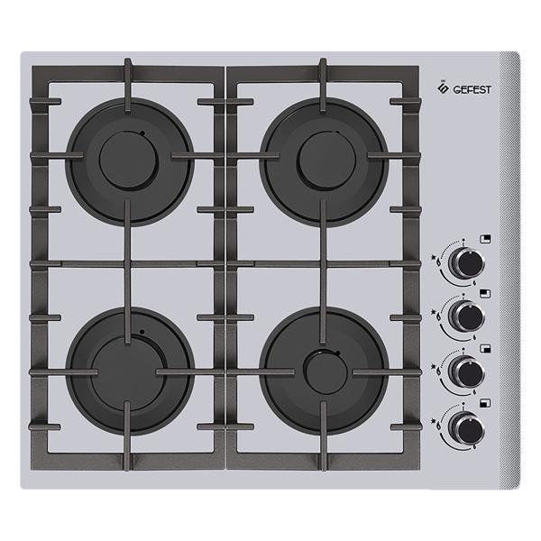 Панель варочная газовая Gefest СГ СВН 2230 К6, серебристая