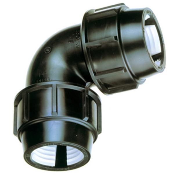 Отвод 25 90 град. для труб ПНД (15)