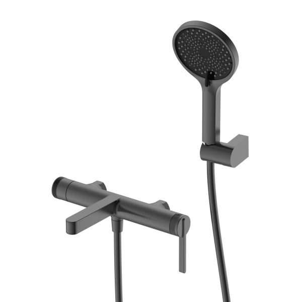 Смеситель для ванны DQ Bonn DA1703206 графит