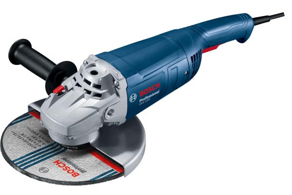 Углошлифовальная машина Bosch GWS 2200-230 RSP, 2200 Вт, 230 мм, 6500 об/мин, коробка