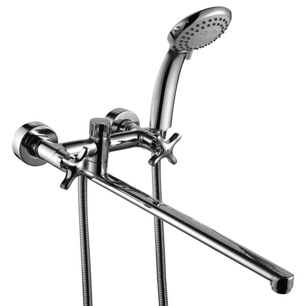 Смеситель для ванны с длинным изливом Rossinka RS39-84