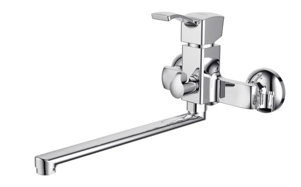 Смеситель для ванны D&K Rhein Bach длинный излив DA1473301
