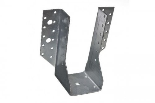 Опора бруса 140х76х100 мм раскрытая оцинкованная