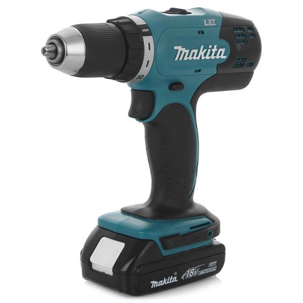 Дрель-шуруповерт аккумуляторная Makita DDF453SYX5, 18 В, Li-Ion, 1 АКБ, ЗУ
