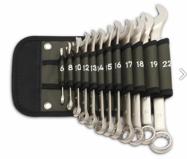 Набор ключей комбинированных 12шт,в сумке (511312) ДТ