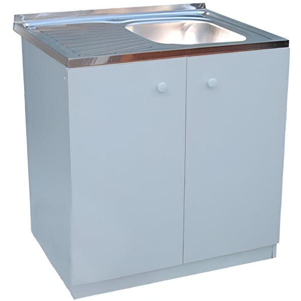 Подстолье под мойку 60x80 см, белый