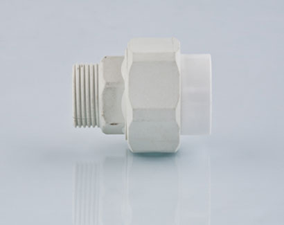 Муфта пласт. разъемная нар.р. Tebo 20x1/2" (10)