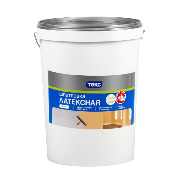 Шпаклевка латексная Профи 30кг, Текс