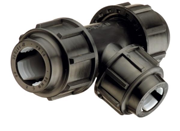 Тройник переходной 32х20х32 для труб ПВД