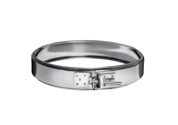 Хомут обжимной, 430/0,5 мм, Ф 140