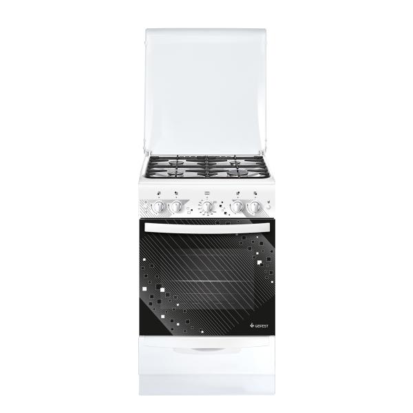 Плита газовая Gefest ПГ 5100-02 0009, белая, 50 см