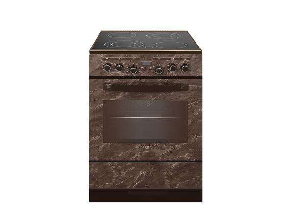 Плита электрическая Gefest ЭП Н Д 6560-03 0054, коричневая, 60см