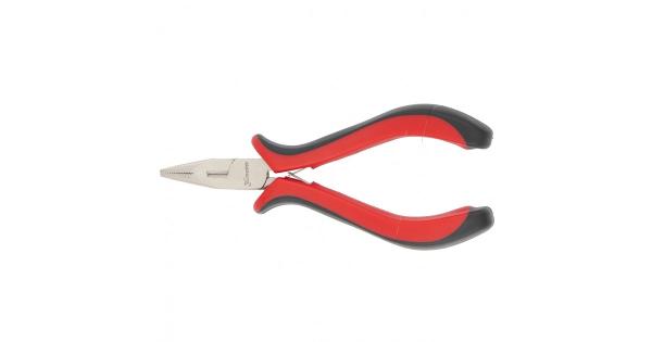 Длинногубцы Mini  130мм,прямые, автозажим, двухкомпонентная рукоятка (17810) (Matrix)