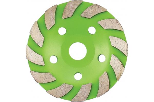 Чашка алмазная зачистная 125мм, турбо-сегментная (72957) (СИБРТЕХ)