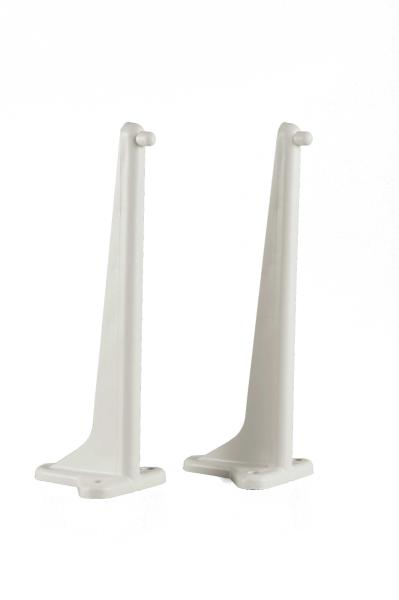 Кронштейны для умывальника полипроп. малый (24 см.)