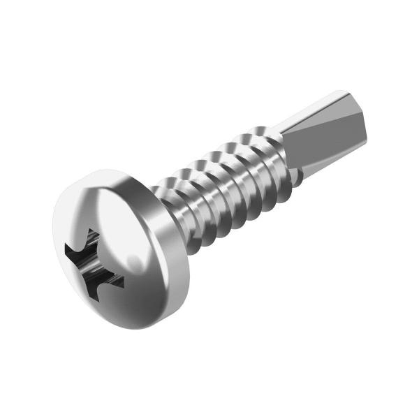 Саморез  4,8х 45 полук/гол сверло Din7504 М А2 нерж