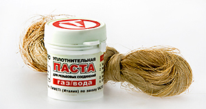 Комплект монтажный Valtec №1 (паста 20 г. + лён)