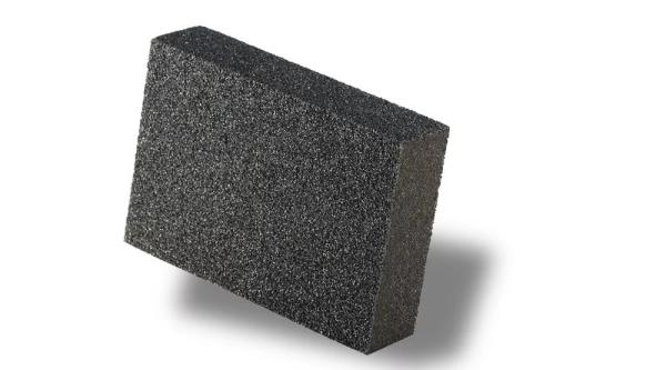 Губка шлифовальная четырехсторонняя, 100x68x26 мм, Р120, зерно - оксид алюминия, средняя жесткость, STAYER "MASTER" (3560-1_z01)