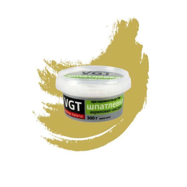 Шпатлевка по дереву Экстра 0,3кг ВГТ дуб