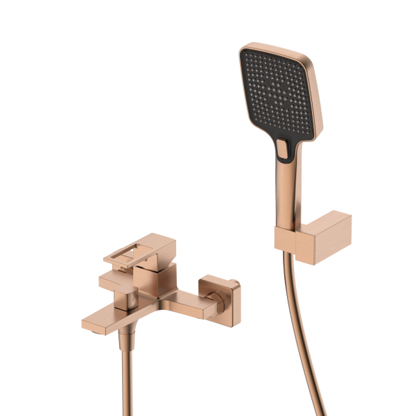 Смеситель для ванны DQ Dortmund DA1713233 розовое золото