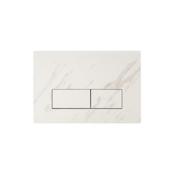 Кнопка смыва Iddis Iddis On-X 001 для инсталляции, механическая, белый мрамор, ONX01W0i77