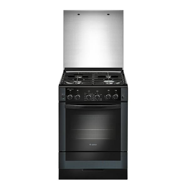 Плита газовая Gefest ПГ 6300-02 0046, черная, 60 см
