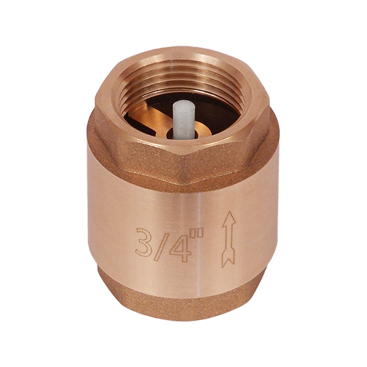 Обратный клапан JEMIX BRV-3/4 Ø 3/4 дюйма с ПЛАСТИКОВЫМ клапаном, без фильтра.