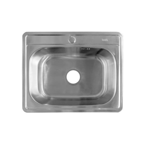 Мойка кухонная Iddis Basic прямоугольная 53x43 см, нерж. сталь, сатин BAS53S0i77