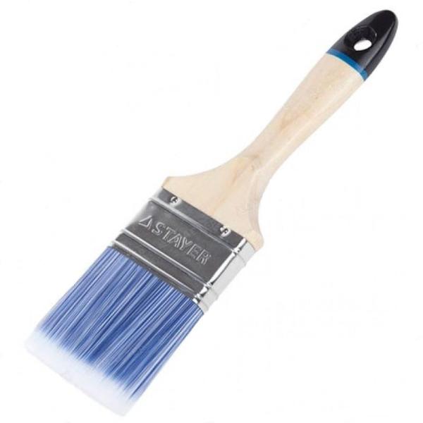 Кисть 63мм, искусствен. щетина, дер. ручка "Aqua.Euro" (арт.01062-063) Stayer