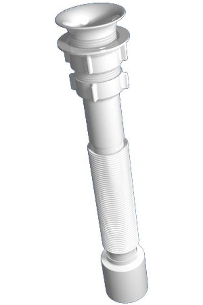 Сифон для умывальника без перелива ВАРЯГ гофрированный G315