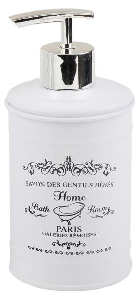 Дозатор для жидкого мыла АкваЛиния Белый металл B0364S